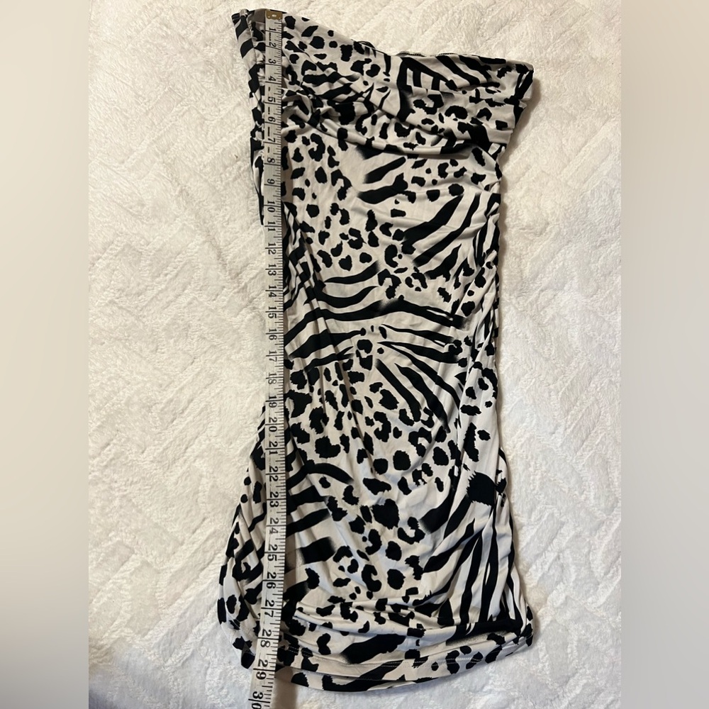 L-Papaya Animal Print mini Dress